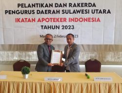 Dilantik Jadi Ketua, Gerald Rundengan Komit Majukan IAI Sulut