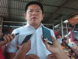 Persiapan Revitalisasi Pasar Aermadidi, Ketua Dan Banggar DPRD Lakukan Peninjauan Persiapan Lahan Parkir