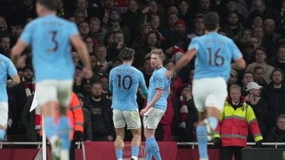 Manchester City Gusur Arsenal dari Puncak Klasemen