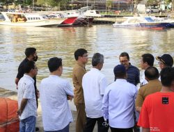 Walikota Cek Kondisi Beberapa Sungai di Kota Manado