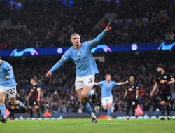 Haaland Cetak Lima Gol, Manchester City Lolos ke Perempatfinal Liga Champions