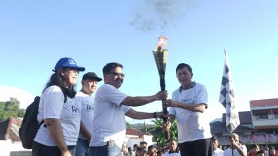 BUMN Sukses Laksanakan Jalan Sehat di Minahasa Tenggara