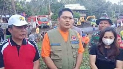 BNPB Apresiasi Gercep Pemkab Minut Tangani Bencana di Desa Klabat