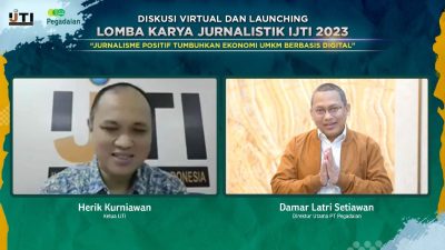 Pegadaian Gandeng IJTI Ajak Jurnalis Berperan Aktif Dorong UMKM Go Digital
