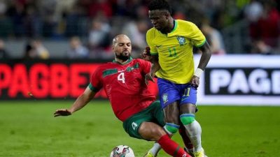 Maroko Menang Tipis Lawan Brasil