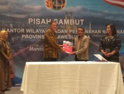 Pisah Sambut Kakanwil BPN Sulut, Jaconias: Siap Jadi Pendengar yang Baik