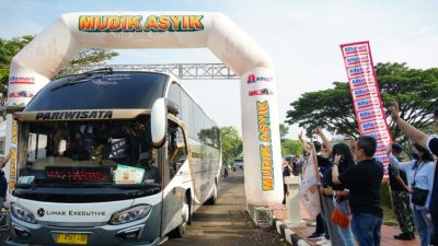 Ribuan Pemudik Ikut Mudik Asyik Bareng Alfamart Alfagift