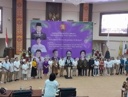 Dari Ruang Paripurna, Gerindra Sulut Gelar Ibadah Paskah