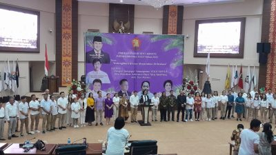Dari Ruang Paripurna, Gerindra Sulut Gelar Ibadah Paskah