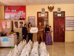 Sambut Idul Fitri, Angkasa Pura I Sam Ratulangi Berbagi Sembako di Dua Kelurahan Ini
