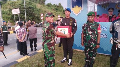Dandim 1310/Btg Dampingi Kapolda Sulut Kunker di Wilayah Hukum Minut