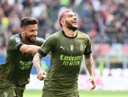 Gol Cantik Theo Hernandez Antar Milan Kalahkan Lazio
