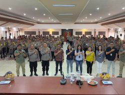 BPJAMSOSTEK Sosialisasi Perlindungan Pekerja Rentan kepada Bhabinkantibmas se-Sulut