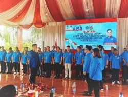 Lantik DPD KNPI Minut, Rio Dondokambey Puji Peran Bupati JG
