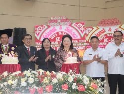 Puncak Dies Natalis Faperta Unsrat, Semarak dengan Kehadiran Ibu Rita