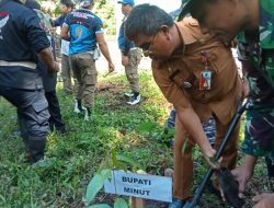 Pemkab Minut Apresiasi Kodam XIII/Mdk Lakukan Reboisasi