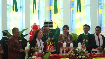 GMIM Imanuel Bahu HUT ke-95, Maurits Mantiri Pesan Begini