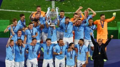 Manchester City Juara Liga Champions 2022/2023