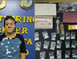 Polresta Manado Kembali Gagalkan Peredaran Narkoba