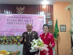 Momentum Hari Bhakti Adhyaksa, Kajari Minut Sebut Begini