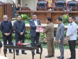 DPRD Sulut Paripurnakan  Pengambilan Keputusan Terhadap Ranperda Tentang Pertanggungjawaban Pelaksanaan APBD Tahun anggaran 2022, Serta Penyampaian Penjelesan Gubernur Terhadap KUA dan PPAS