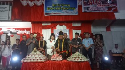 Sekda Minut Bilang HUT Desa Maumbi Kandung Sejarah Sangat Penting