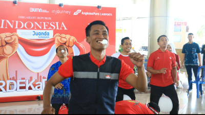 Bandara AP1 Peringati HUT Kemerdekaan RI