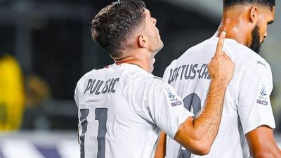 Pulisic Cetak Gol Perdana, AC Milan Raih Tiga Poin