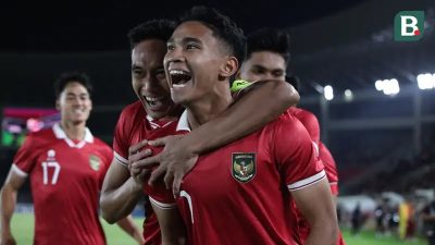 Kualifikasi Piala Asia U-23, Indonesia Pesta Gol ke Gawang Taiwan