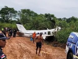 Pesawat Angkut Turis Jatuh di Brasil
