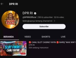 Youtube DPR RI Diretas Jadi Tayangan Judi Online, Pengamat: Memalukan!