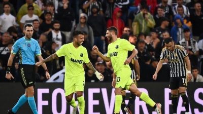 Sassuolo Bungkam Juventus 4-2
