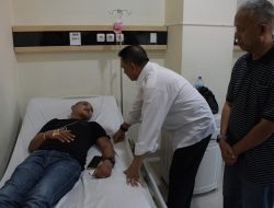 Danlantamal Temui Nahkoda KM Gregorius, Minta Maaf dan Biayai Pengobatan