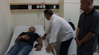 Danlantamal Temui Nahkoda KM Gregorius, Minta Maaf dan Biayai Pengobatan