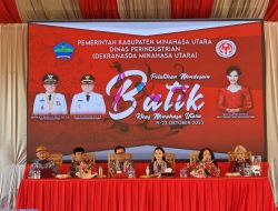 Pemkab Minut Gelar Pelatihan Desain Batik Khas Daerah