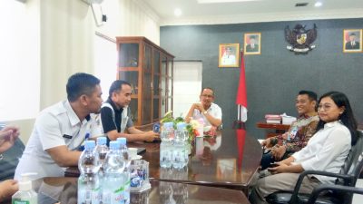 Temui Pejabat Wali Kota, Fernando Butar-butar: Potensi Hortikultura Kotamobagu Bisa Tekan Inflasi