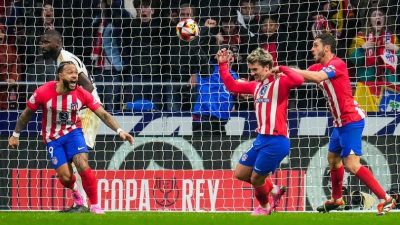 Copa del Rey, Atletico Madrid Singkirkan Bellingham dkk