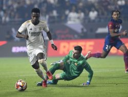 Final Piala Super Spanyol, Real Madrid Bungkam Barcelona