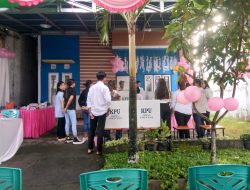 TPS 32 Buha Manado Pilih Hiasan Warna Pink, Ini Alasannya