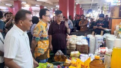Wamendag Jerry Pastikan Operasi Pasar Beras SPHP di Manado Berjalan Lancar