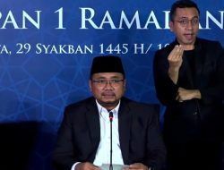 Pemerintah Tetapkan Idul Fitri 10 April 2024