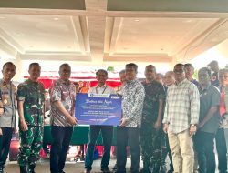 BI dan Industri Keuangan Sulut Salurkan Bantuan bagi Korban Erupsi Gunung Ruang