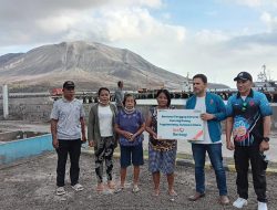 BNI Kembali Salurkan Bantuan bagi Korban Erupsi Gunung Ruang