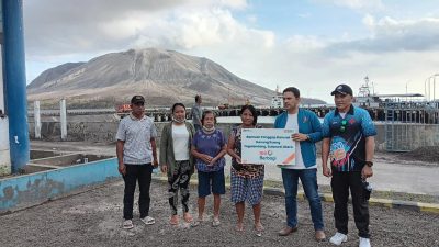 BNI Kembali Salurkan Bantuan bagi Korban Erupsi Gunung Ruang