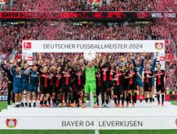 Bayer Leverkusen Hebat, Juara Liga Jerman Tanpa Kekalahan