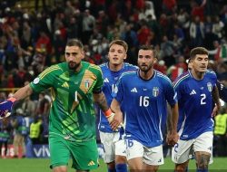 Sempat Tertinggal, Italia Sukses Raih Tiga Poin