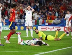 Spanyol Menang Tipis atas Italia