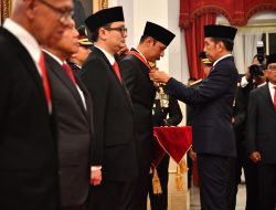 Menteri AHY Dianugerahi Bintang Mahaputra Nararya