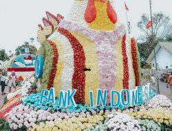 Meriahkan TIFF 2024, BI Sulut Tampilkan Float Bunga dan Celengan Ayam