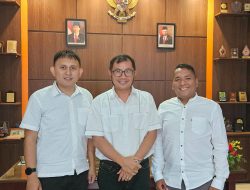 Langsung Bekerja, Ketua KPID Sulut Temui Dekan Fisip Unsrat
